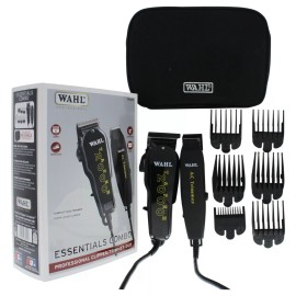 Wahl New Wahl Professional Essentials Combo Clipper and Trimmer w/Guards #8329