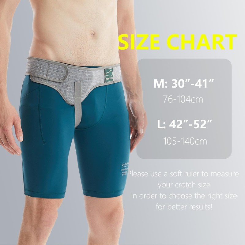 HEERTEEAJ Hernia Belt I For Right and Left Side I