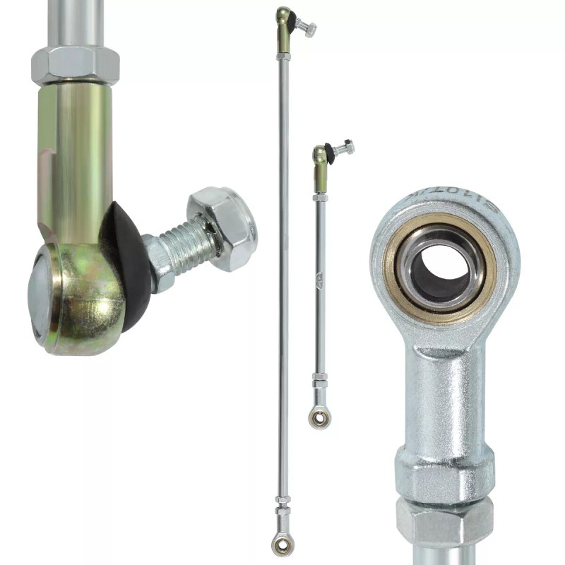 ZXMT Short & Long Tie Rod Set w/ Ends Replacement