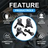 DOFOCH Engine Motor & Trans Mount Set 4PCS Compatible with