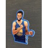 Steph Curry Vinyl Sticker Art Golden State Warriors Champion High