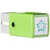 SuperStickers Smiley Star Pre Inked Stamper for teachers - Green.