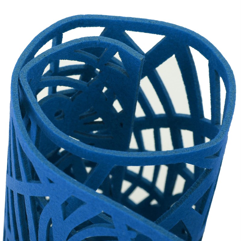 QANYEGN Rectangle Tablecloth, Hollow Out Table Runner, Nylon Felt Material