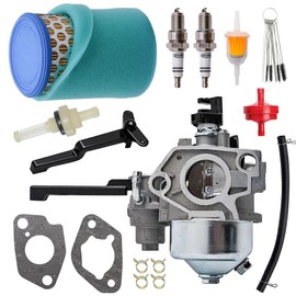 JDLLONG 17 853 05-S Carburetor Fit for Kohler CH395 Command Pro 9.5HP 277cc Engine Carb Kit Replace 17-853-05-S with 17 083 03-S Air Filter