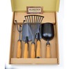 Olmsted Forge Garden Tool Set, 5 Pieces, Heavy Duty Powder