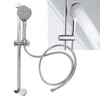 Shower Rail Set Handheld Shower Head Adjustable Slide Bar with