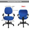 Melaluxe Computer Office Chair Covers, Protective & Stretchable Universal Chair