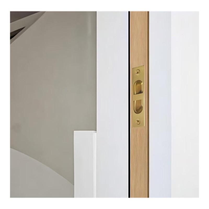 Fihatokus 4 Inch Pocket Door Edge Pull, 304 Stainless Steel