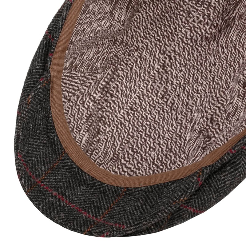 Stetson Bendner Driver Wool Flat Cap Men's – Made in