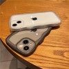 1 Piece Solid Wavy Contrast Frame Phone CaseAnti-slip Phone Cased