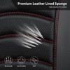 CAR PASS Comfortable 3D Foam Mesh Leather Car Seat Covers