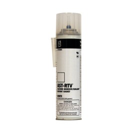 AST-RTV 27084 White 100% Silicone Adhesive/Sealant/Instant Gasket, 8 oz. Pressurized Can with Applicator Tip