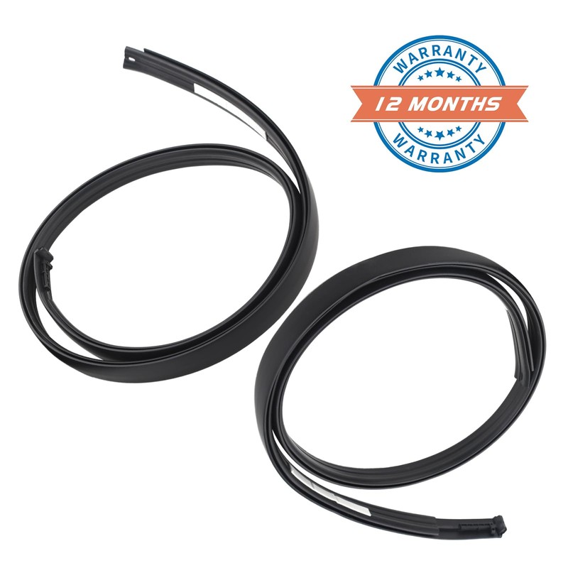 ZONFANT Pair Roof Molding Drip Weatherstrip Compatible with 2007-2021 Tundra
