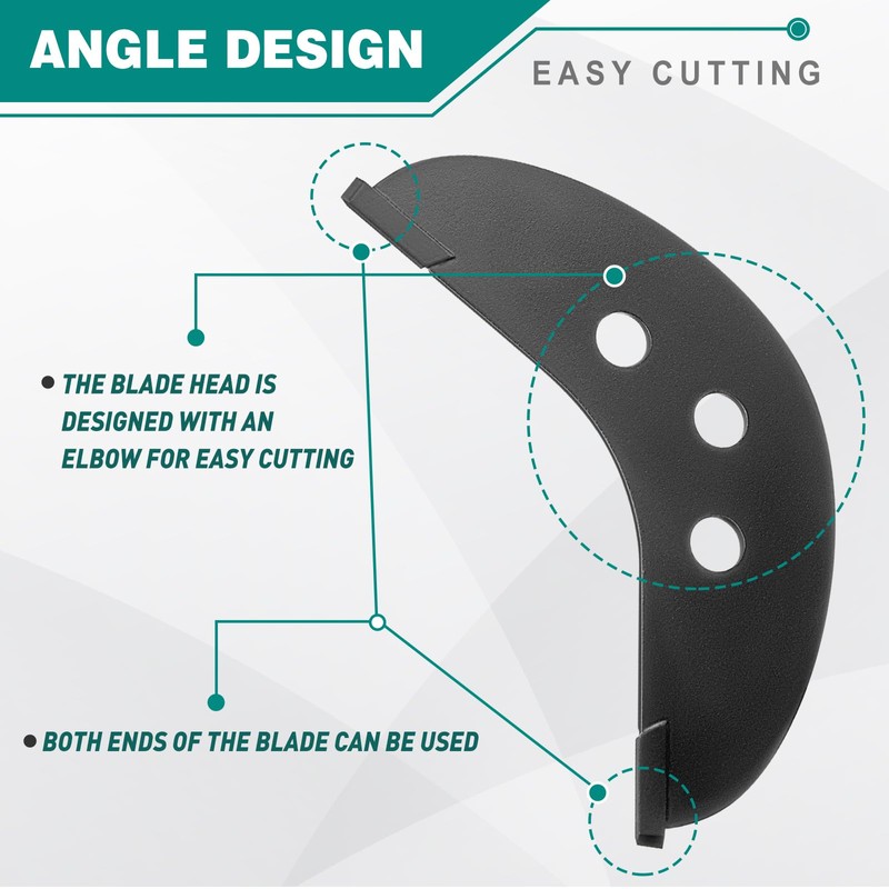 Lanties 2 Pcs Carbide Scoring Cutter Knife Laminate Floor Cutter