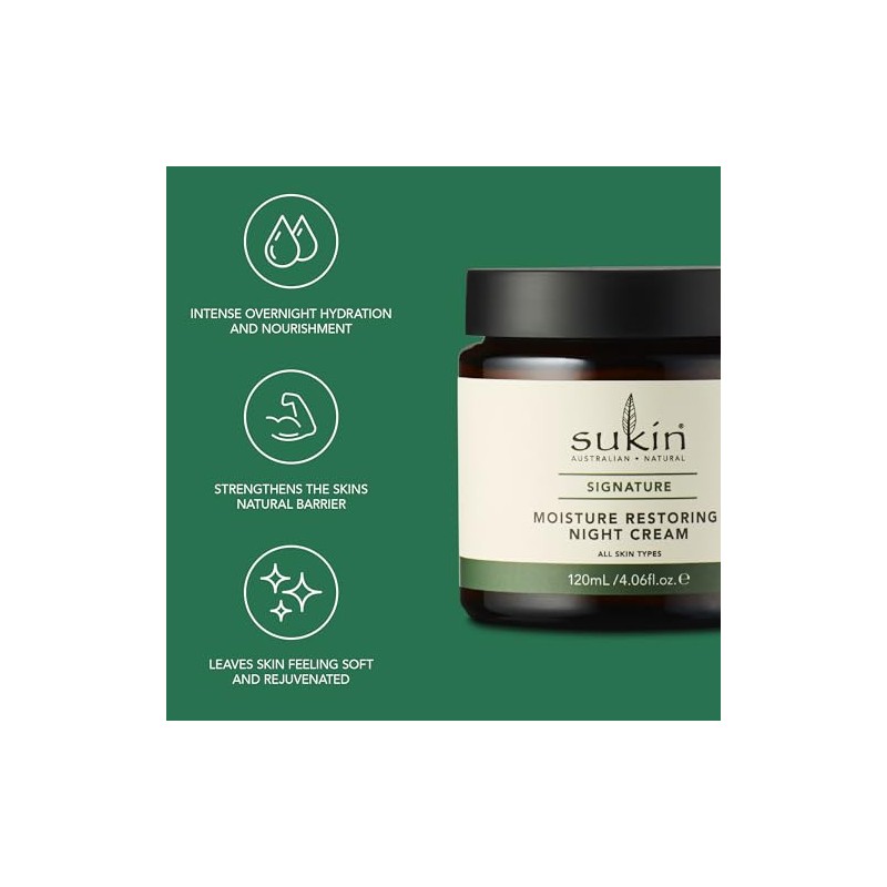 Sukin Moisture Restoring Night Cream 120ml by Sukin
