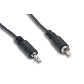 Cablelera 3.5mm Male M/12ft Audio Cable, Black (ZCUAFNMM-12)