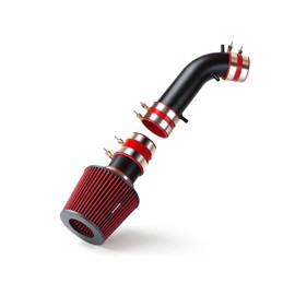 RTUNES RACING BLACK PIPE HEAT SHIELD COLD AIR INTAKE Intake Airflow Inductions Kit + FILTER Compatible For 96-98 4Runner 3.4L / 95-98 T100 / Tacoma 3.4L