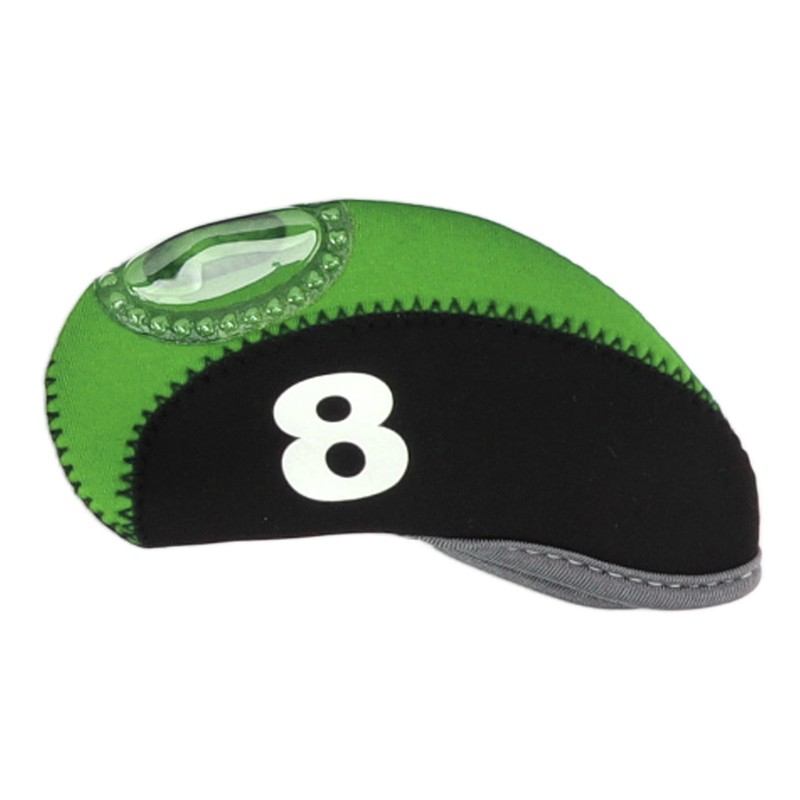 12 PCS Golf Club Head Covers Golf Iron Pole Number