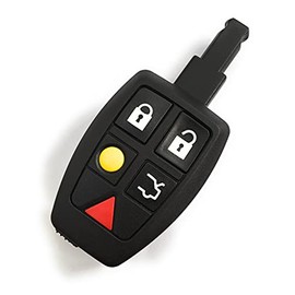 Automobile Locksmith 5 Button Remote Key Shell Case for Volvo S40 V50 V70 C70 S60 Smart Remote Key Fob