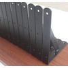 20 Pack L8 x H 6" Black Heavy Duty Shelf