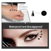 2pcs Dual Tattoo Liquid Delineador De Ojos De Larga Duración