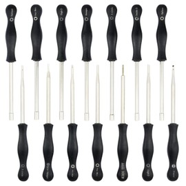 New (14pcs) Carburetor Adjustment Tool Screwdriver Kit + Cleaning Tool for Adjusting 2 Cycle Small Engine Carb Trimmer Weed Eater Chainsaw
