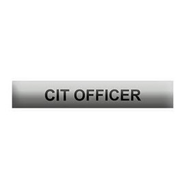 The Pin People CIT - Crisis Intervention Team Officer Citation Bar