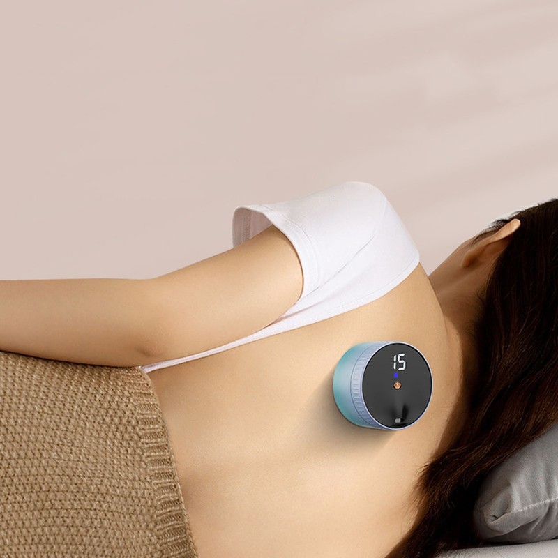 Electric Vacuum Gua Sha Massager 99 Gears Hot Compress Negative