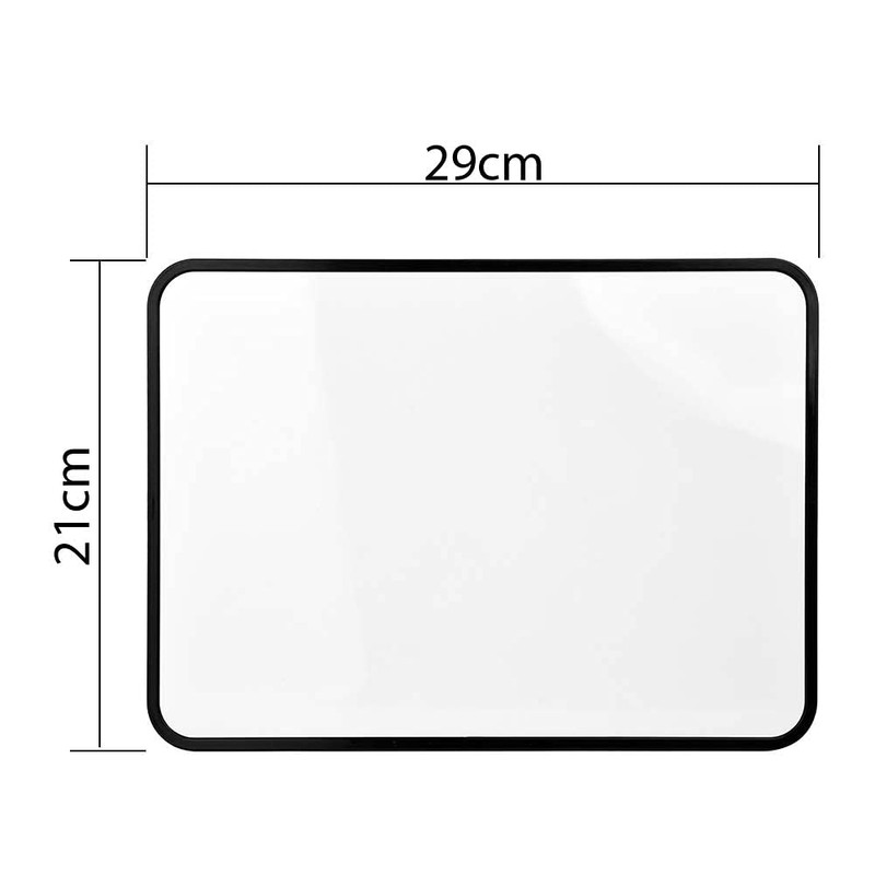 S SIENOC Mini Small Dry Erase White Board Magnetic Portable