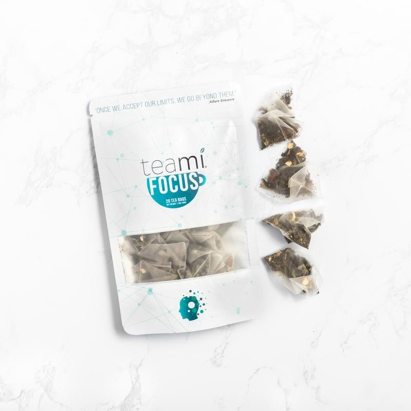 Teami Focus Tea Blend - Refreshingly Mint Flavor