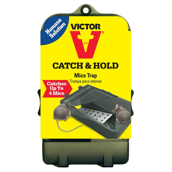 Victor Multiple Catch Humane Live Mouse Trap M333 - Catch up to 4 mice