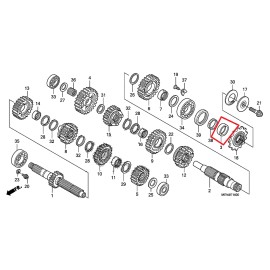 HONDA OEM HONDA COUNTERSHAFT SPROCKET COLLAR CR125R CRF250X CRF250R 2004-2017