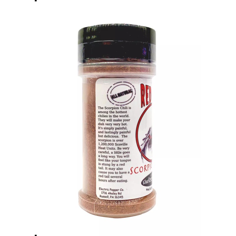 Red Tail Scorpion Powder Scorpion Chili Pepper Powder Hot Spice
