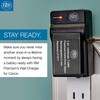 BM 3-Pack of LP-E17 Batteries and Charger for Canon EOS
