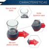 CHIC-FANTASY Spin Shot Juego De Beber Ruleta De Bebidas Bebe
