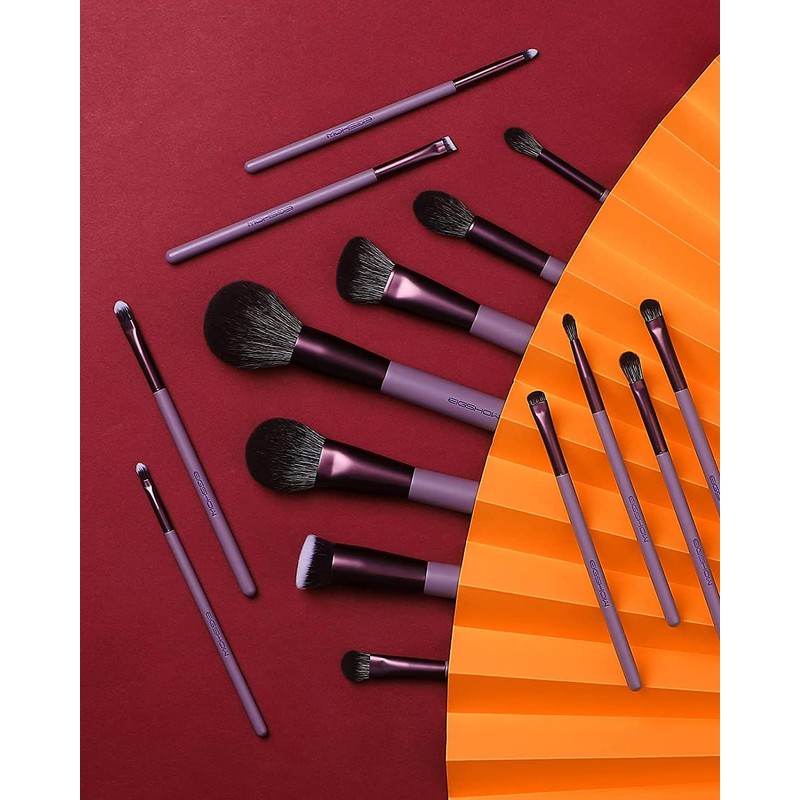 Makeup Brushes - Set of 15 Essential Professional Cosmetic Brushes