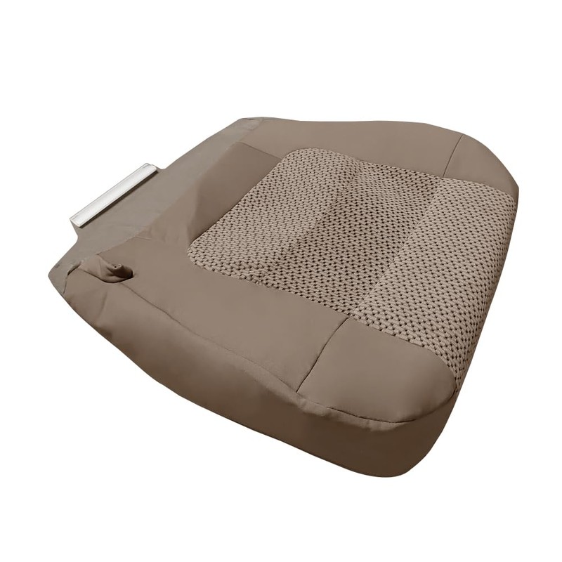 Zieichy Driver Side Bottom Replacement Cloth Seat Cover Med Parchment