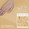 WEERRW 4 Pieces Velvet High Stretch Couch Covers for 3