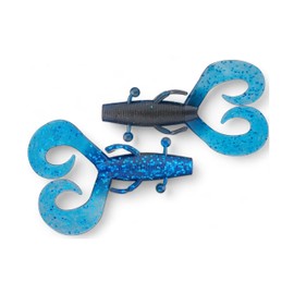 Cow Soft Plastic 3.75 Inch Craw Creature Baits 996 Bruised Shin Fishing Lures Bass Jigging Bait Jig Lure Weedless Soft Plastic Swimbait Accessories Freshwater