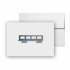 Train Transit Delivery Cars Railcars, quality blank cards CC-24254