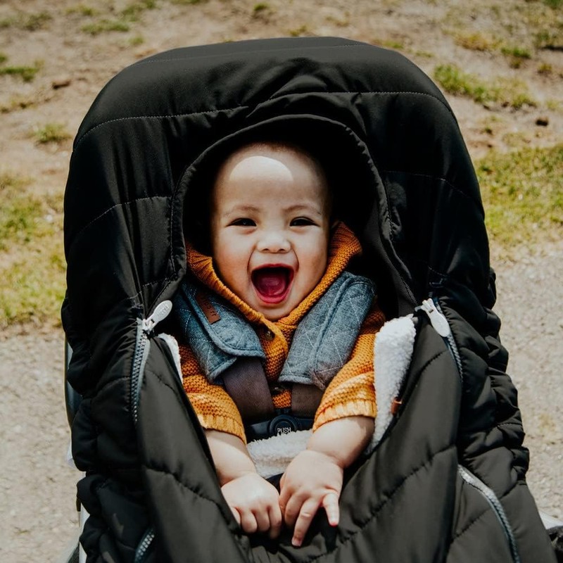 JJ Cole Winter Baby Car Seat Cover - Winter Car