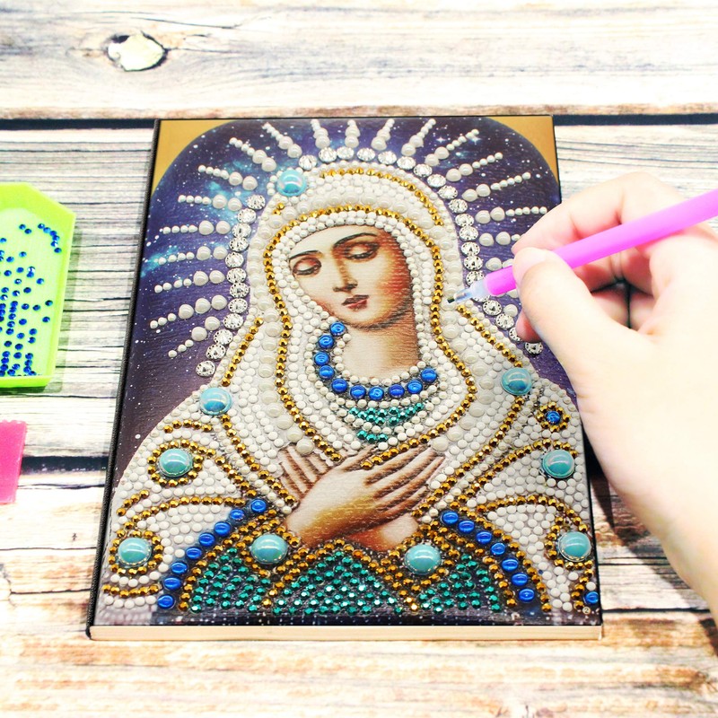 YOBEYI Diamond Painting Notebook Daily Plan Book Journal for Journaling