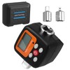Digital Torque Adapter, Digital Torque Wrench 1/2”340Nm with Adapters 1/4"