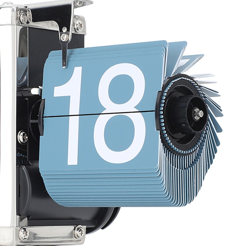 European Style Retro Digital Flip Down Clock 304 Stainless Steel