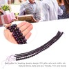 4pcs Natural Stone Tiger Eye Round Beads Bracelet Tiger Eye