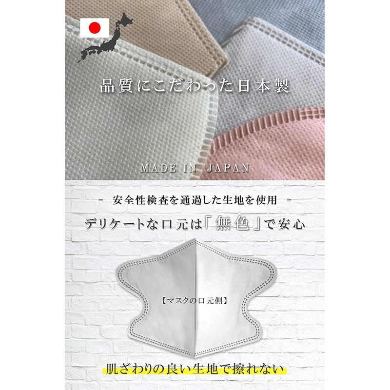 [TJ TRAD JAPAN] Medical Surgical Mask 3D Non-woven Fabric Made