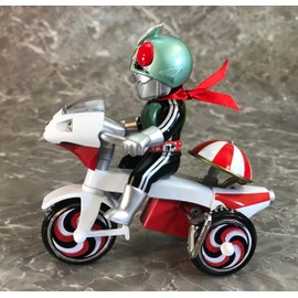 Art Storm EX Tricycle Kamen Rider New No. 1 B Type Spring Type Tricycle Figure
