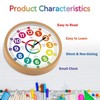 Roymnie Wall Clock for Kids Learning to Tell Time Analog