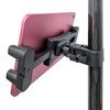 eBasics Universal Clamp-On Tablet Holder Phone Mount for Surveying Pole