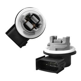 2pcs Turn Signal Light Bulb Socket Front Tail, Light Lamp Blinker Holder Base Assembly Compatible with Ford F150 F250 F350 2009-2014 Super Duty Edge